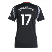 Arsenal Oleksandr Zinchenko #17 Replica Away Shirt Ladies 2024-25 Short Sleeve